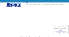 Desktop Screenshot of harris-windows.co.uk
